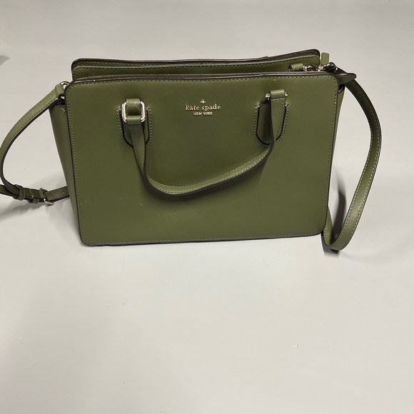 kate spade Bags Kate Spade New York Laurel Way Reese Satchel Enchanted Green Poshmark